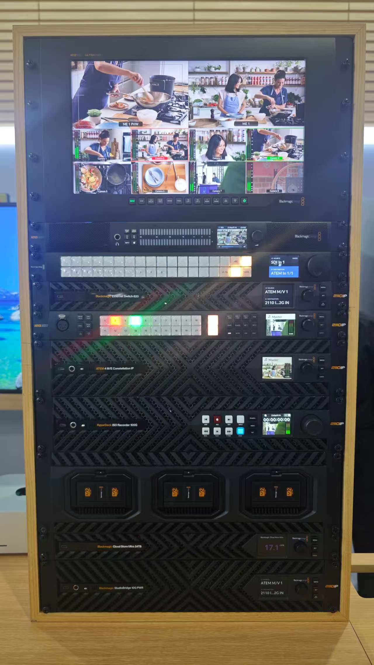 BMD IP化场景机柜正面